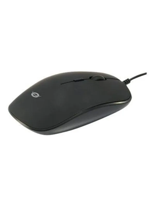 Conceptronic REGAS E4 - mouse - USB - black - Mus - Optisk - 4 - Svart
