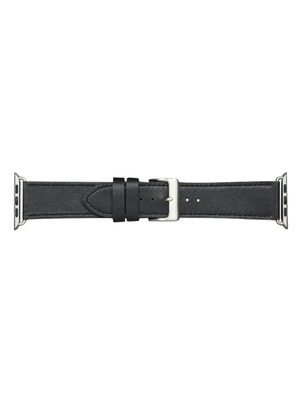 dbramante1928 Copenhagen - Watch Strap 44mm - Black/Silver