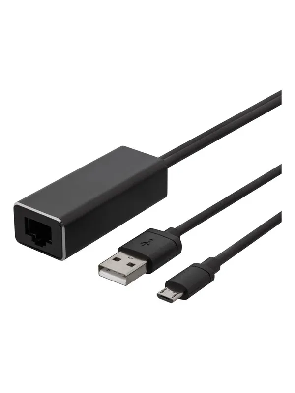 Deltaco Ethernet adapter for casting devices 1m