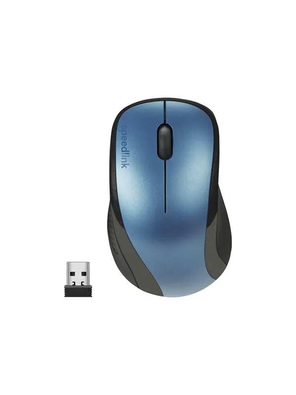Speed-Link SPEEDLINK KAPPA Mouse - Mus - Optisk - 3 knapper - Blå
