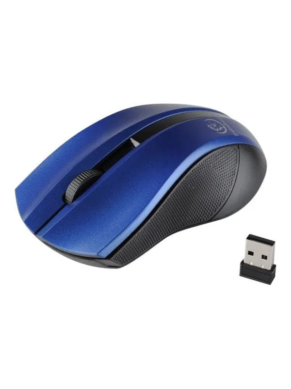 Rebeltec Galaxy - mouse - 2.4 GHz - blue - Mus - Optisk - 3 knapper - Blå