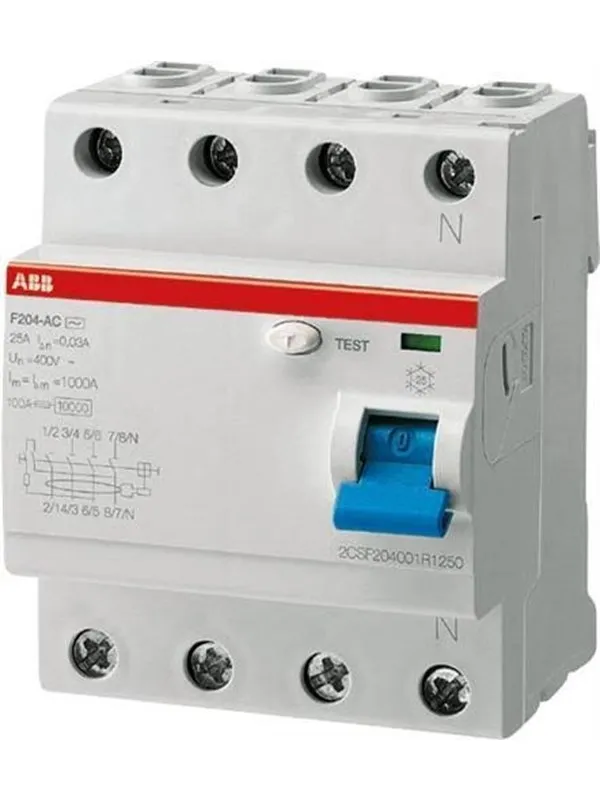 ABB F204 a-40/0.3 residual current device