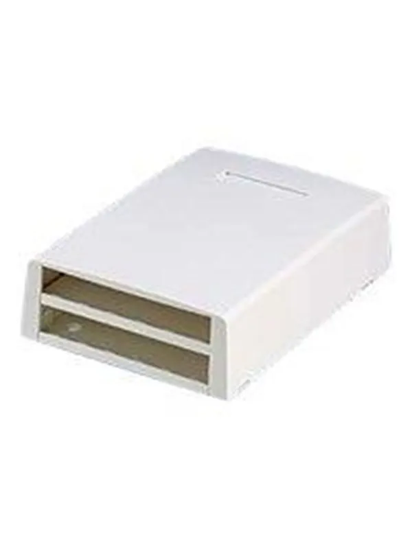 PANDUIT Surface mount box 12 port multimedia white