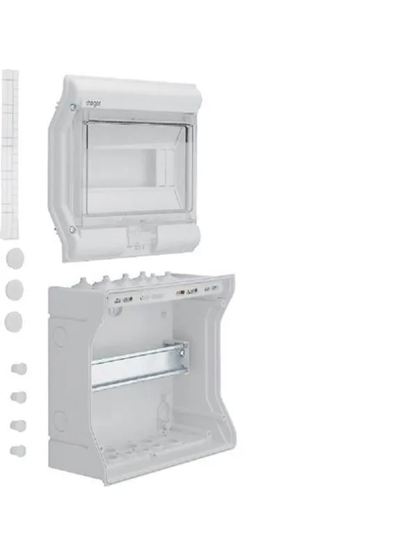 Hager Enclosure 10 module 1 row ip65