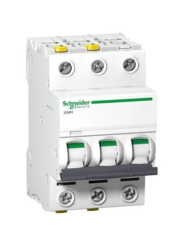 Schneider Electric Acti9 ic60h 3p 40a c miniature circuit b