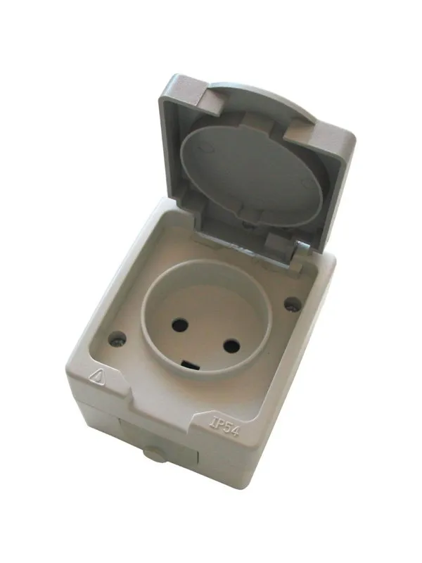 Elworks Outlet ip54 grey