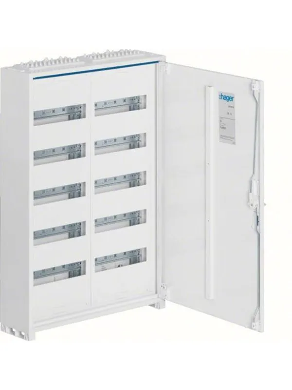 Hager Fwb52p metal surface mount cabinet 120m