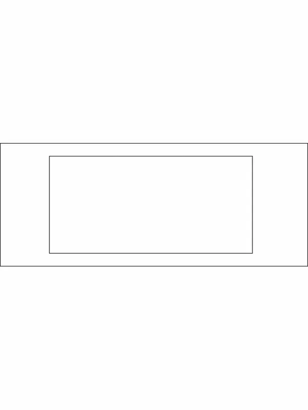 Hager Cover 3m 3sc/br 130 perlewhite