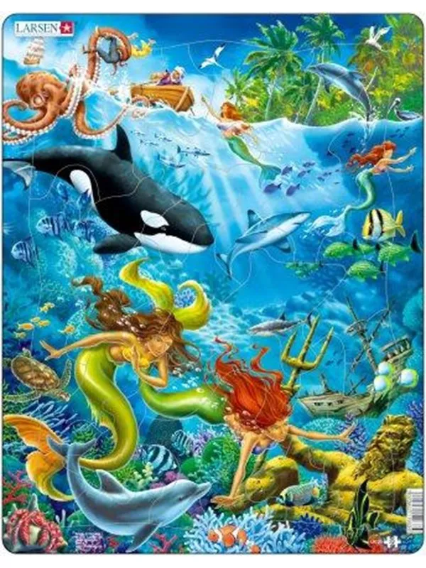 Larsen Puzzles Mermaids