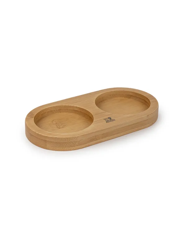 Peugeot Linea tray wood stainless steel