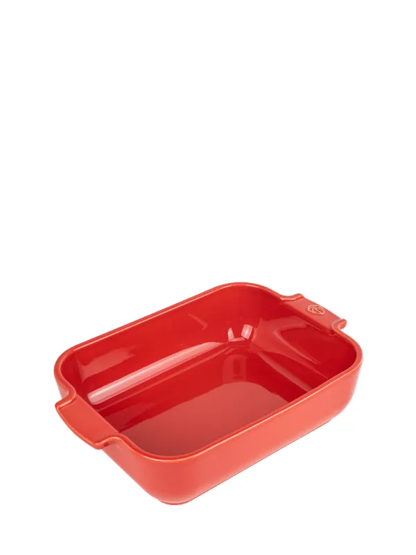 Peugeot Appolia Ceramics Rectangular 25 cm Red