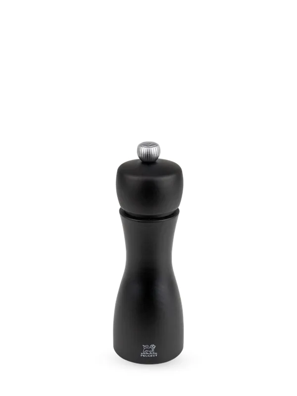 Peugeot Tahiti pepper grinder wood black matt 15cm