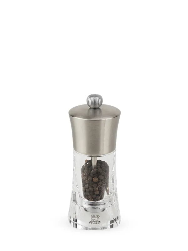 Peugeot Ouessant pepper Grinder Acrylic/Steel 14 cm