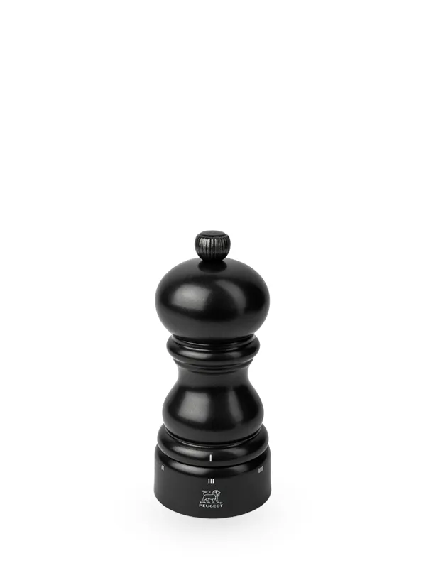 Peugeot Paris pepper grinder U'Select wood black satin 12 cm