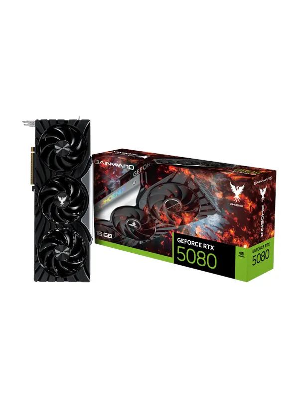 Gainward GeForce RTX 5080 Phoenix - 16GB GDDR7 RAM - Grafikkort