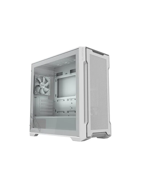 GIGABYTE C102 GLASS ICE - Kabinett - Tower - Hvit