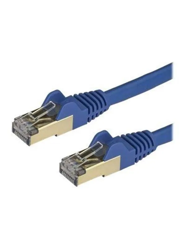 StarTech.com 3m Blue Cat6a / Cat 6a Shielded Ethernet Patch Cable 3 m - patch cable - 3 m - blue - Blå - 3m