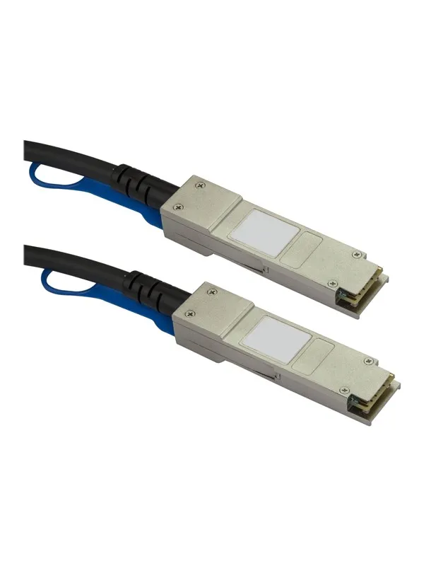 StarTech.com HP JD095C Compatible SFP+ DAC Twinax Cable - 0.65 m (2.1 ft.) - 10GBase direct attach cable - 65 cm - black - Svart - 0.6m