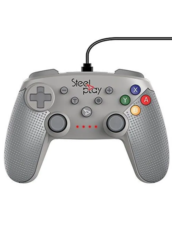 Steelplay Wired Controller - SNES Grey - Wired Controller - Nintendo Switch