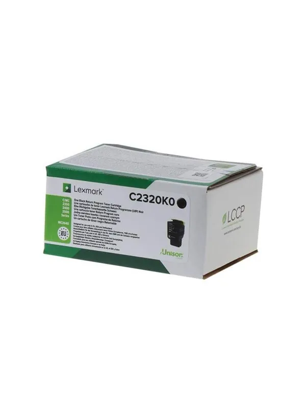 Lexmark C2320K0 / Black Return Program Toner