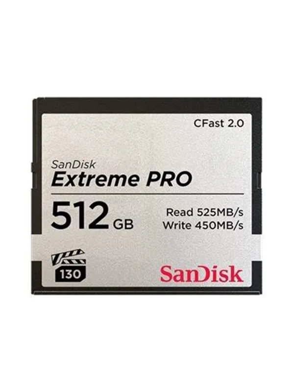 SANDISK Extreme Pro CFast 2.0 - 525MB/s - 512GB