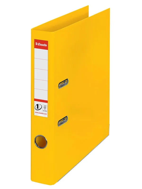 Esselte Brevordner  No.1 PP FSC® A4/75 mm Gul