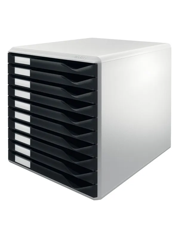 Leitz Skuffkabinett  10 skuffer Sort