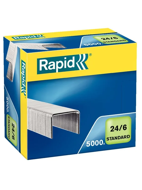 Rapid Heftestift  Standard 24/6 Galv 5000