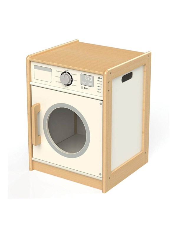 Tidlo Educational Wooden Toy Washing Machine