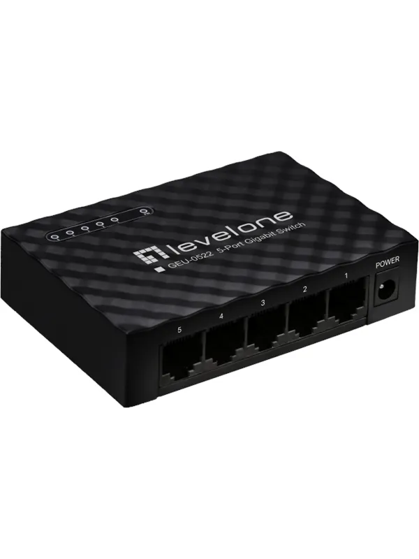 LevelOne GEU-0522 5-Port Gigabit Switch