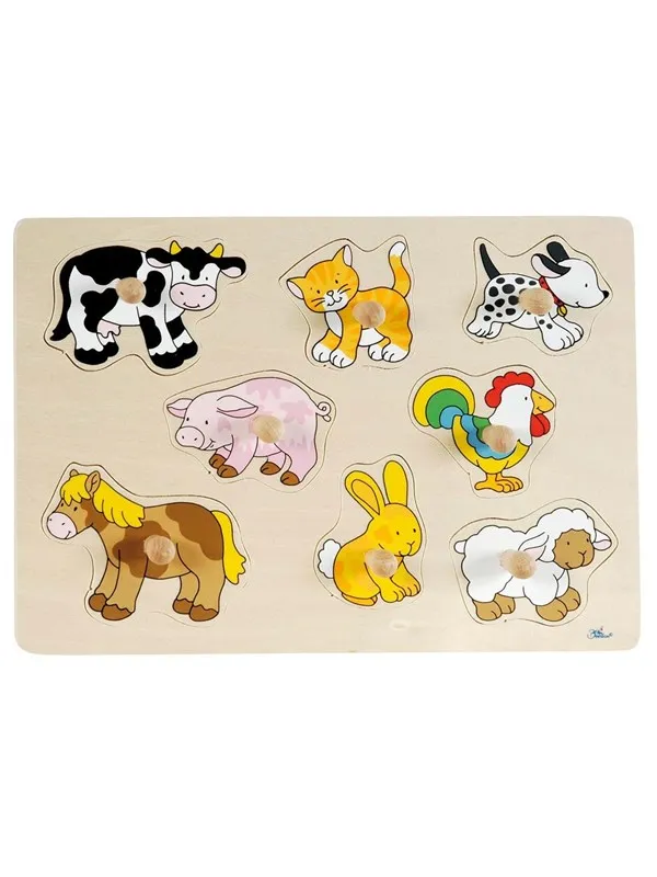 Goki Bubble Puzzle Animals Tre