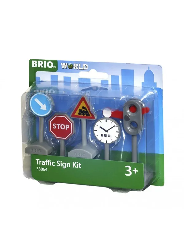 Brio 33864 Traffic Sign Kit