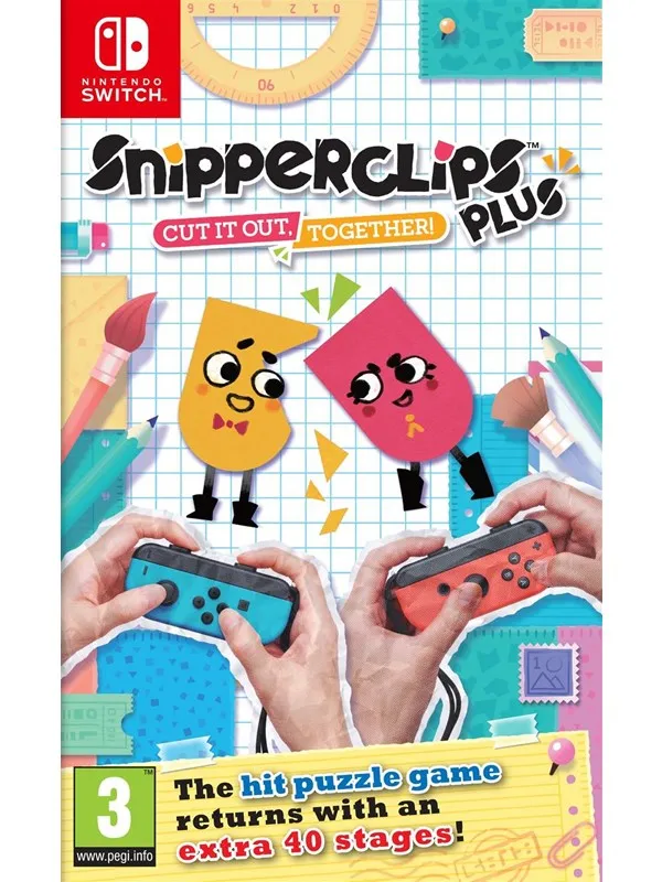 Snipperclips Plus: Cut it out together! - Nintendo Switch - Puslespill