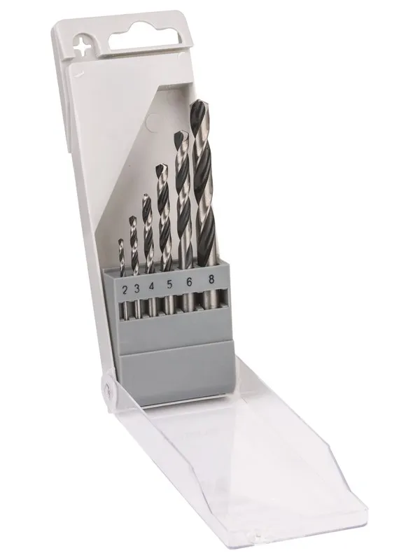 Bosch HSS spiralbor PointTeQ sett med 6 stk.