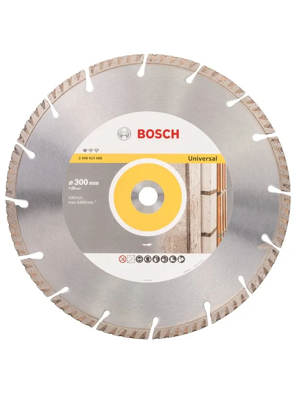 Bosch Diamantkappeskive Disc Standard for Universal 300x20 300x20x3.3x10mm