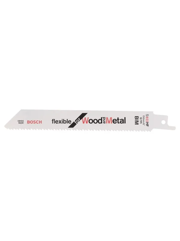 Bosch Bajonettsagblad S 922 HF Flexible for Wood and Metal