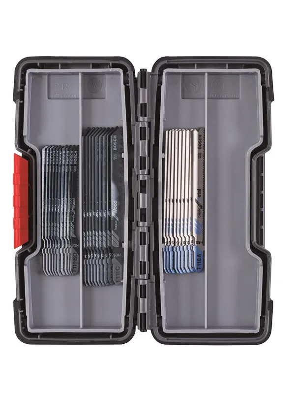 Bosch 30-delers stikksagblad-sett Wood and Metal T 119 BO (10x); T 111 C (10x); T 118 A (10x)