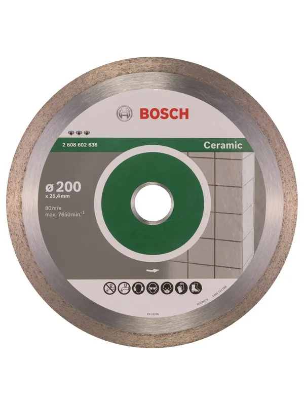 Bosch Diamantkappeskive Best for Ceramic 200 x 25,40 x 2,2 x 10 mm