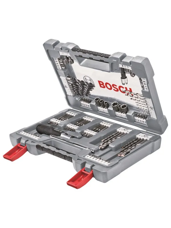 Bosch 105-delers sett Premium X-Line bormaskin- og skrutrekkerbits