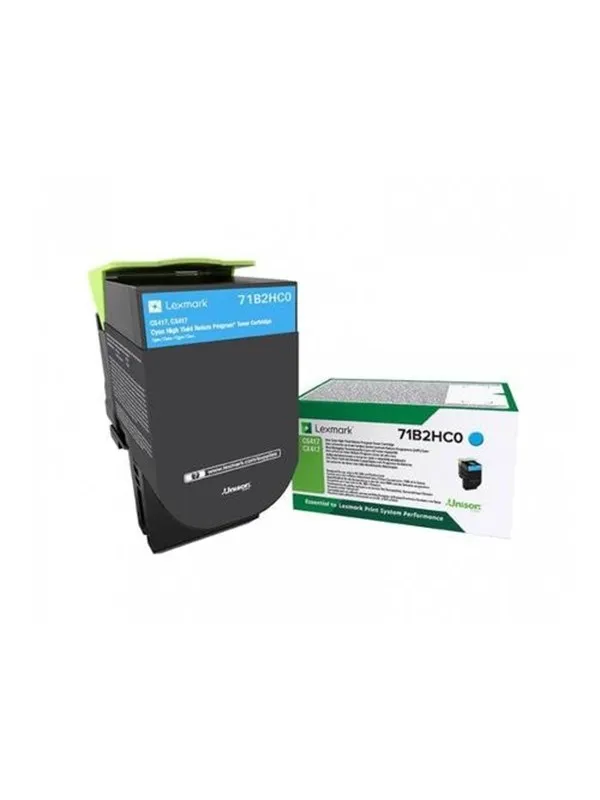 Lexmark X417 - High Yield - Cyan Toner