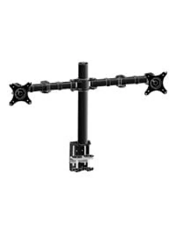 iiyama DS1002C-B1 - mounting kit - adjustable arm - for 2 monitors - black