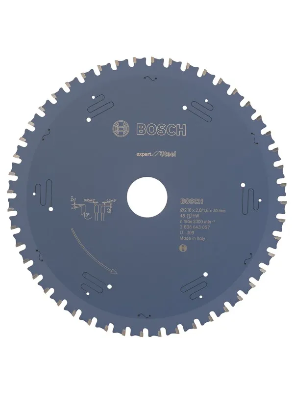 Bosch Sirkelsagblad Expert for Steel 210 x 30 x 2,0 mm, 48