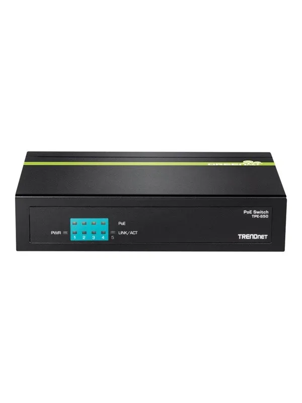 TRENDnet TPE-S50 5-Port 10/100 Mbps PoE Switch