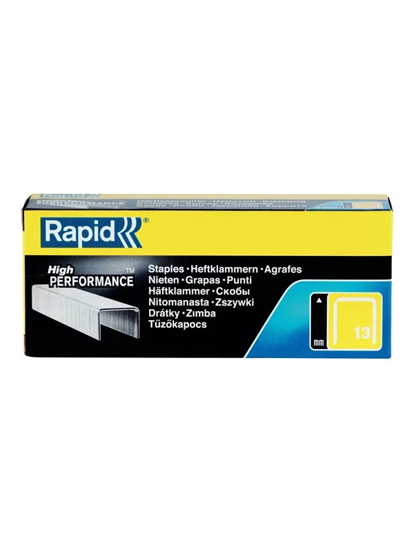 Rapid Staples - No. 13 - 4 mm - galvanized steel - pack of 5000 - for HANDY R19E PRO R23E