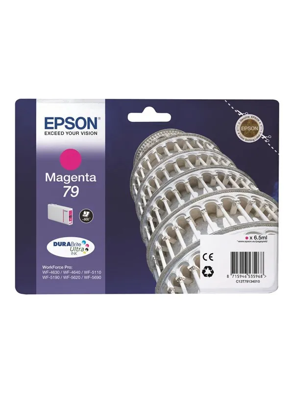 Epson 79 - Magenta Ink (T7913) - Blekkpatron Rød