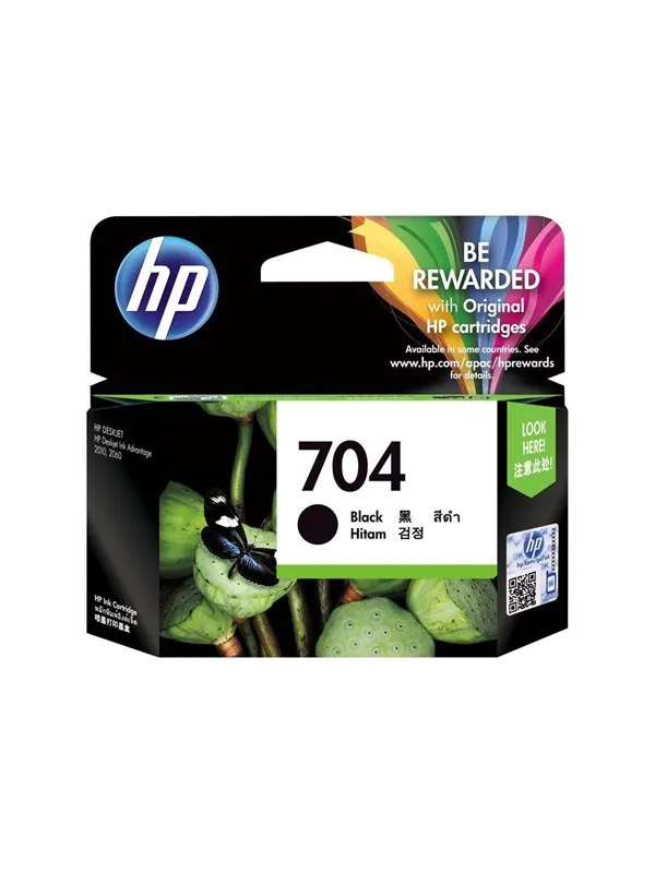 HP 704 / CN692AE Black Ink - Blekkpatron Svart