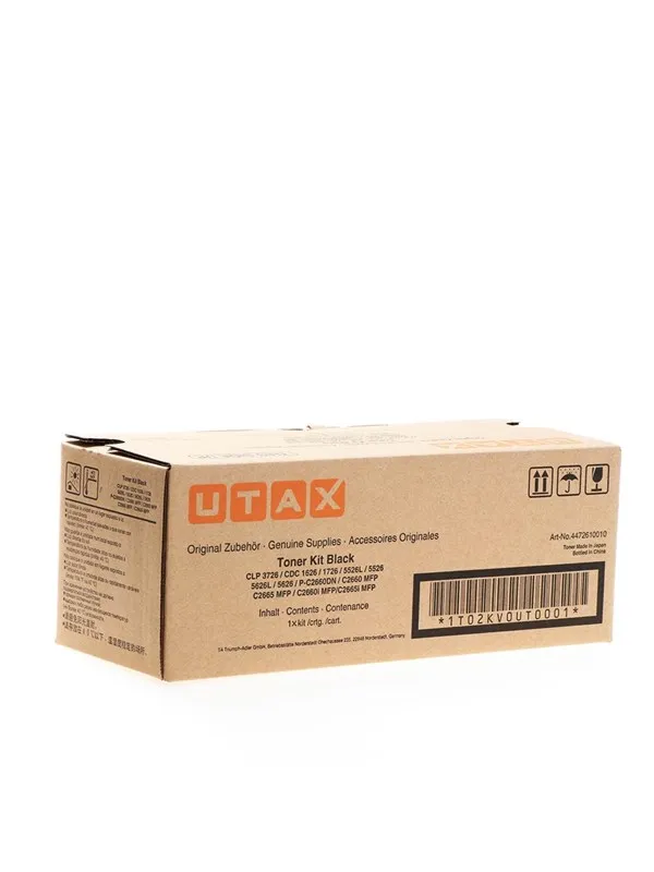 Utax 4472610010 - Black - Laser toner Svart