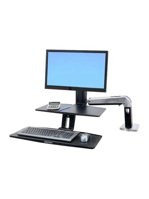 Ergotron WorkFit-A with Suspended Keyboard Single HD