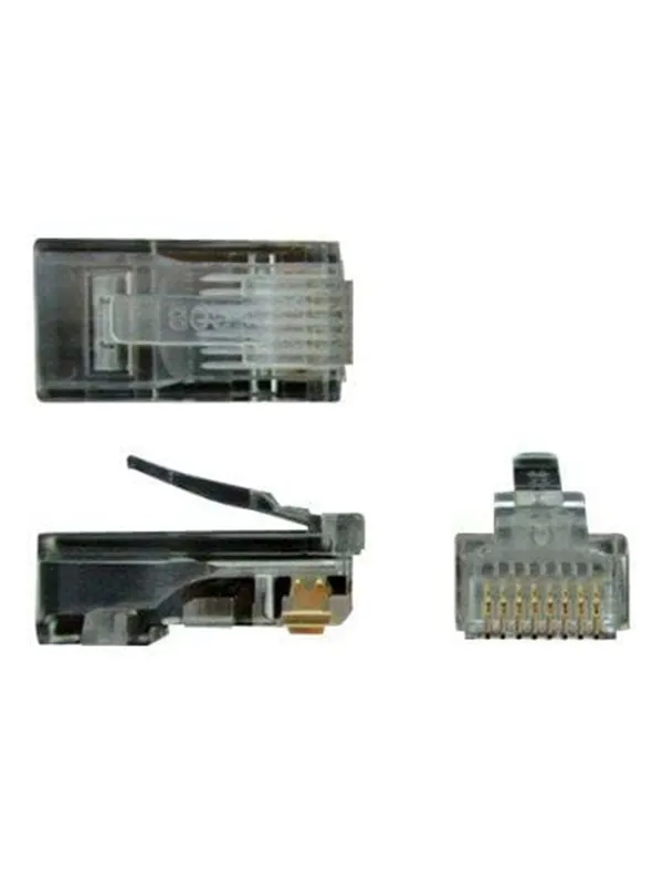StarTech.com Cat5e RJ45 Stranded Modular Plug Connectors - 0cm