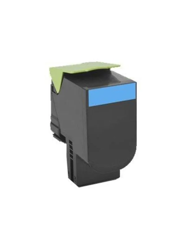 Lexmark 80C2HC0 / High Yield Return Program Toner - Laser toner Cyan
